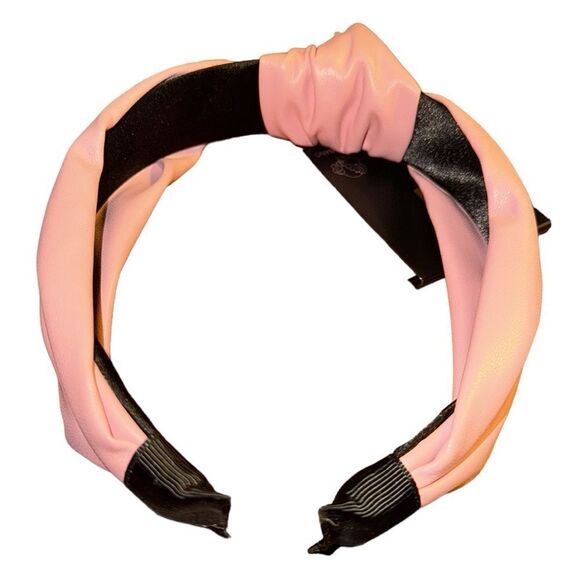 NWT Inc International Concepts Vinyl Knotted Headband - Picture 3 of 3